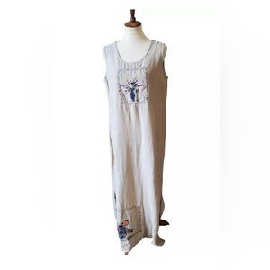 100 linen dress